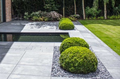 Kilkenny limestone patio, Reflection Pool